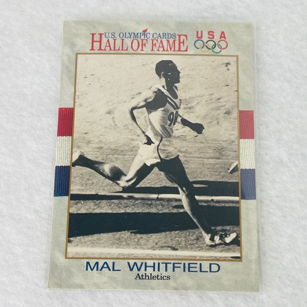 1991 Impel US Olympic Hall of Fame Mal Whitfield Athletics Trading Card #39